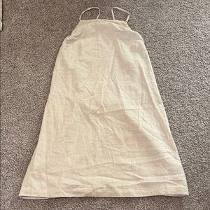 Abercrombie Linen Blend Mini Dress
